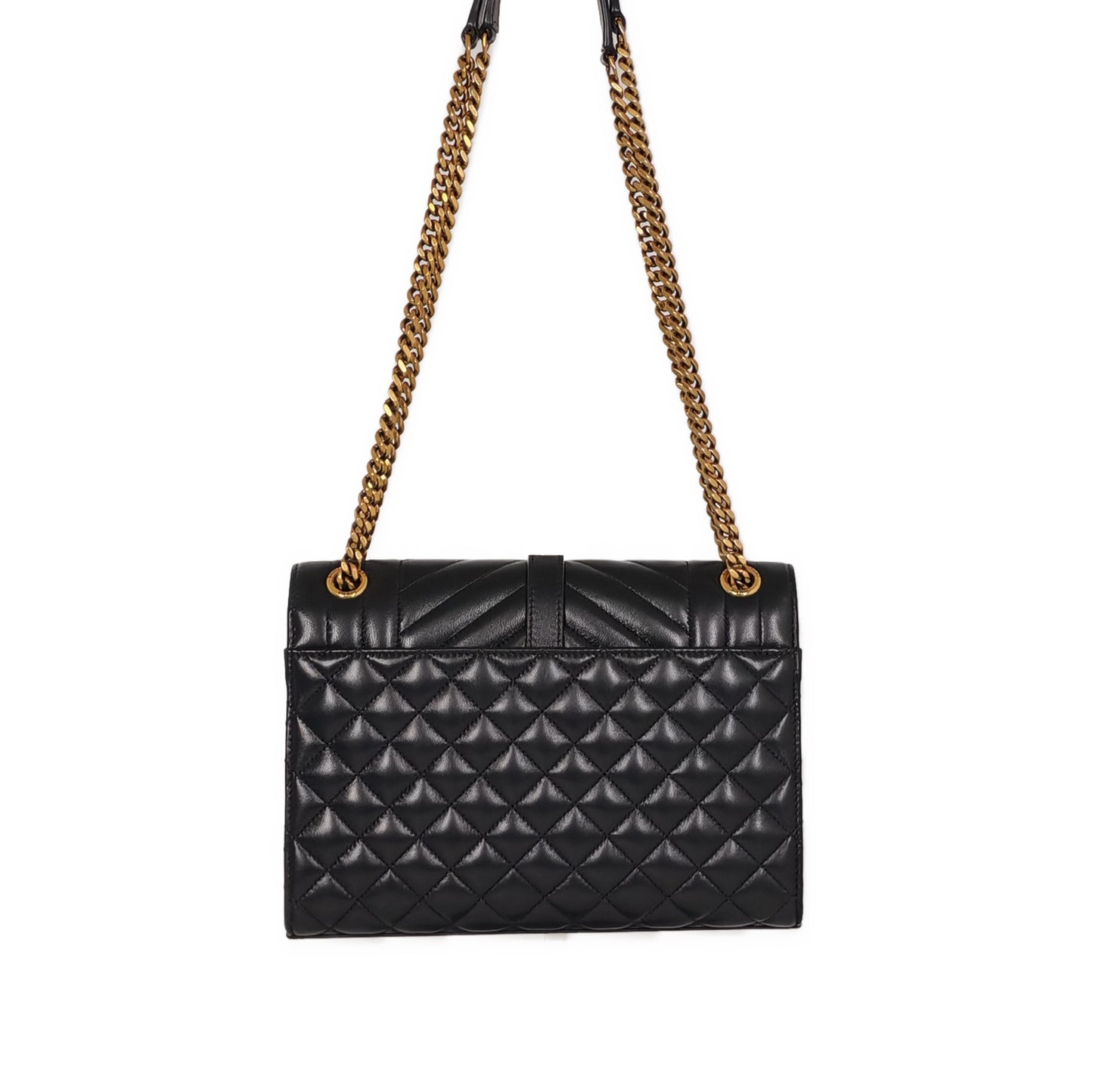 SAINT LAURENT ENVELOPE MEDIUM in MATELASSÉ lambski