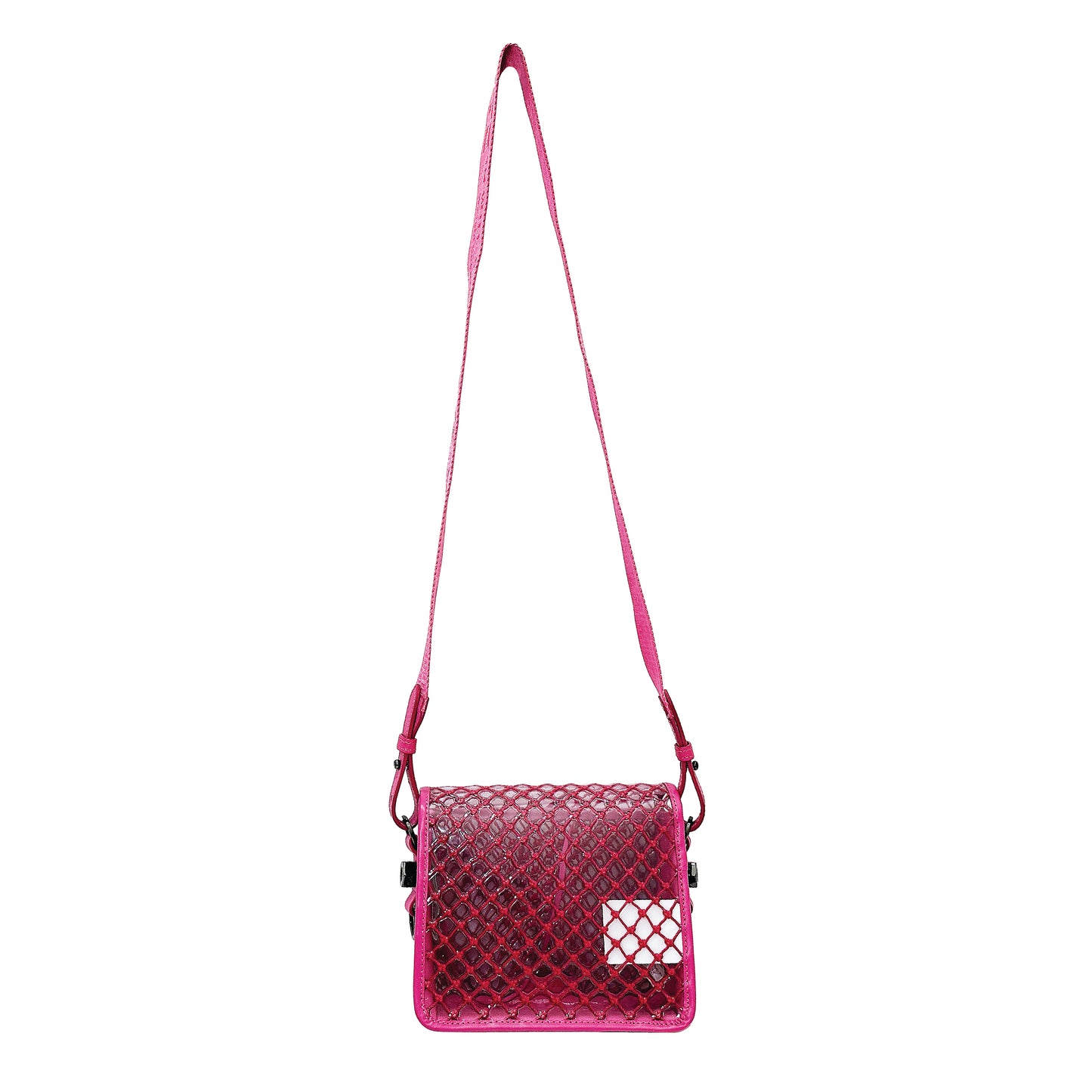 OFF-WHITE Transparent net Shoulder / Crossbody bag