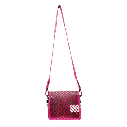 OFF-WHITE Transparent net Shoulder / Crossbody bag
