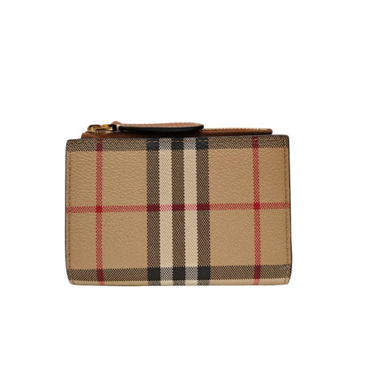 BURBERRY Small Check Bifold Wallet