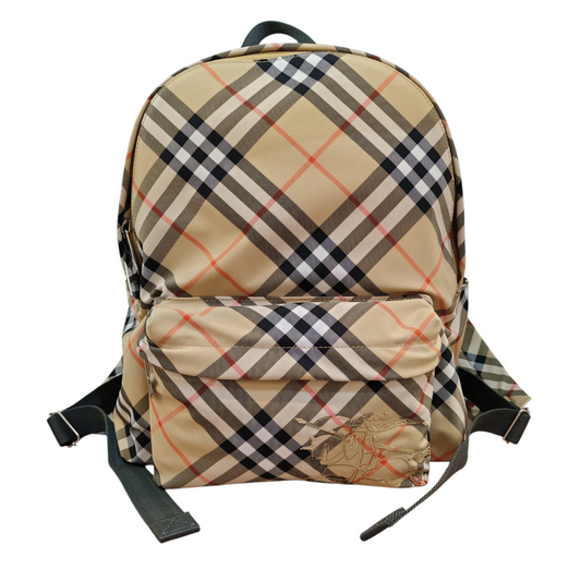 BURBERRY  Small Check Backpack