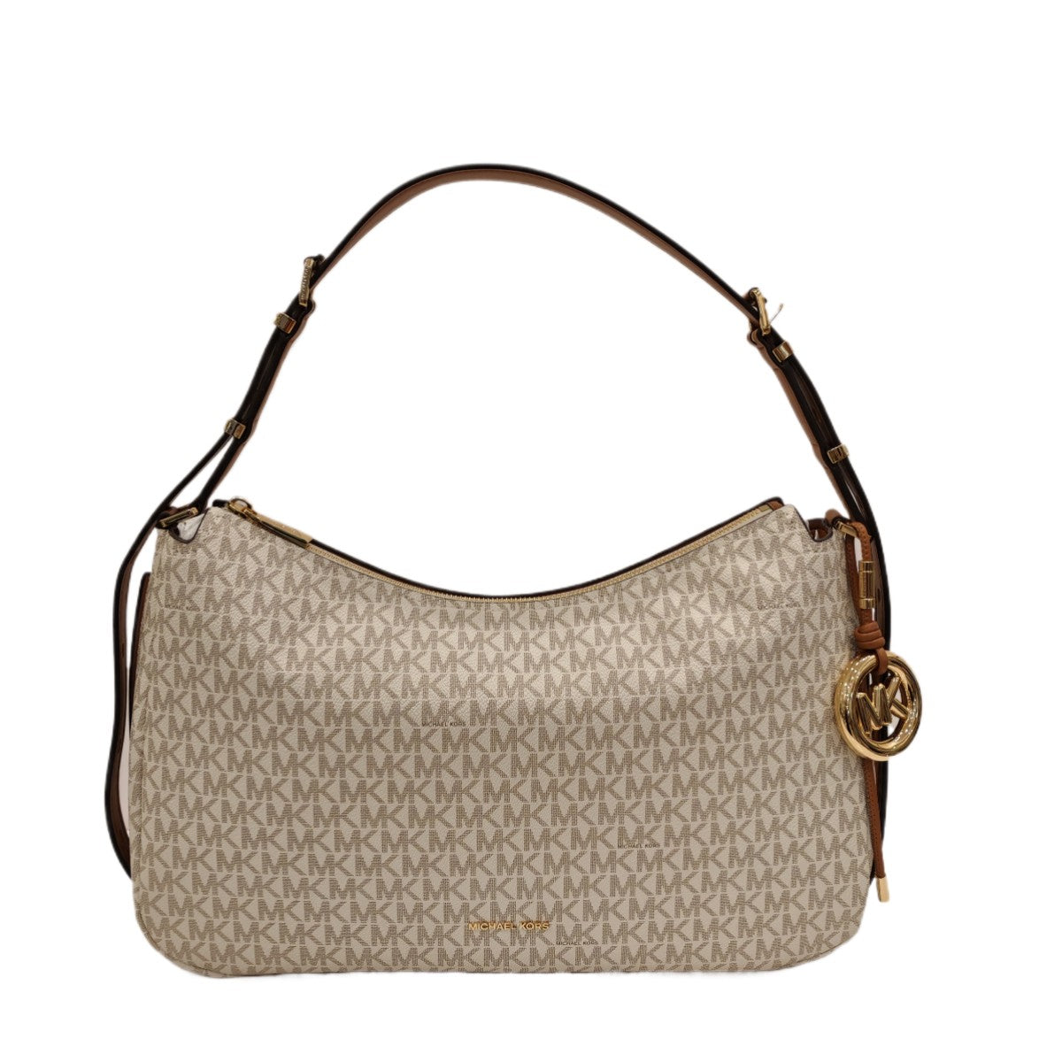 MICHAEL KORS Nolita MD Signature Logo Shoulder  Bag