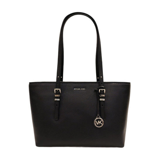 MICHAEL KORS Quinn Large Pebbled  Leather  Tote Bag