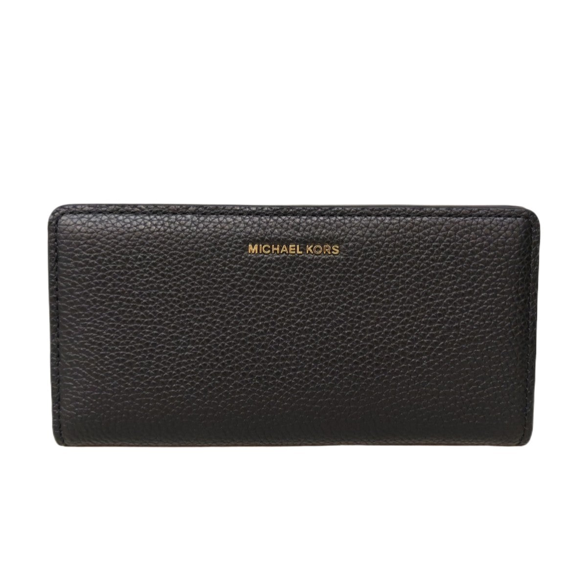 MICHAEL KORS  Bryant Large Pebbled  Leather  Snap-front Wallet