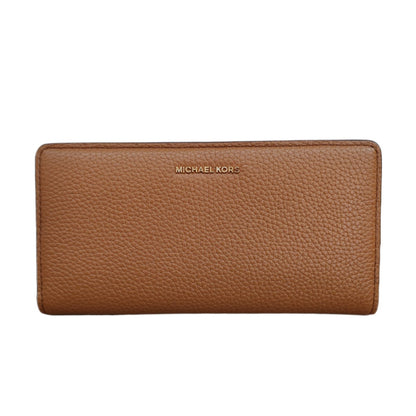 MICHAEL KORS  Bryant Large Pebbled  Leather  Snap-front Wallet