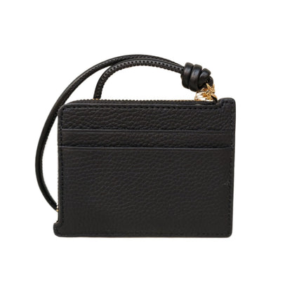 MICHAEL KORS JET SET Small Pebbled Leather Card Case Wristlet