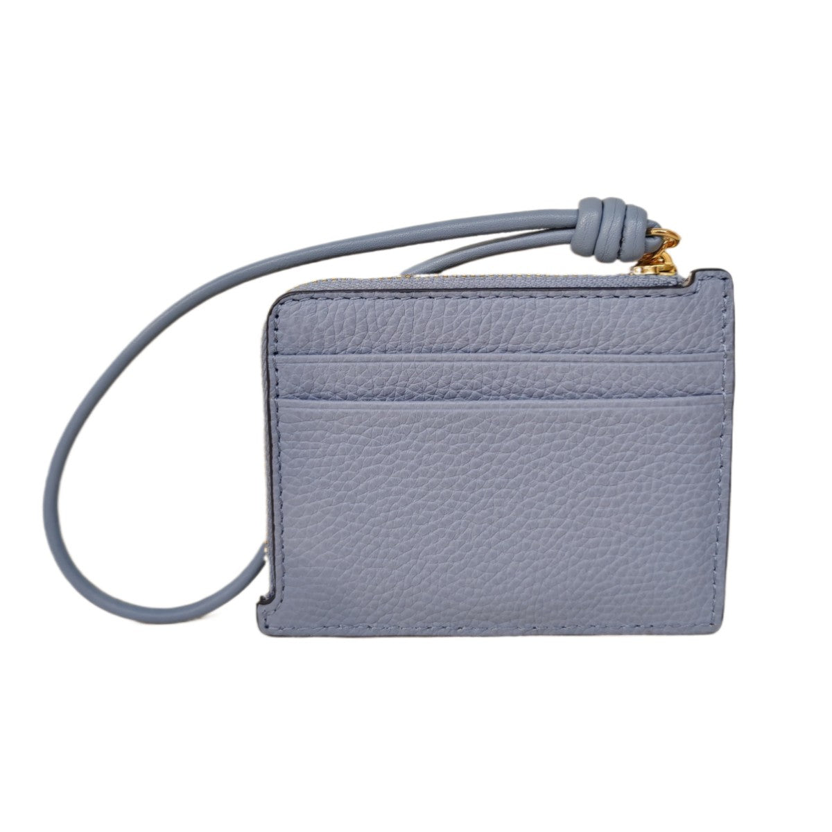 MICHAEL KORS JET SET Small Pebbled Leather Card Case Wristlet