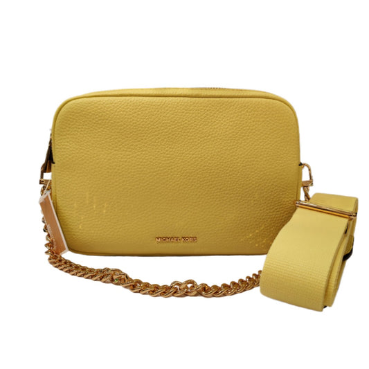 MICHAEL KORS BRYANT Medium Pebbled Leather Camera
