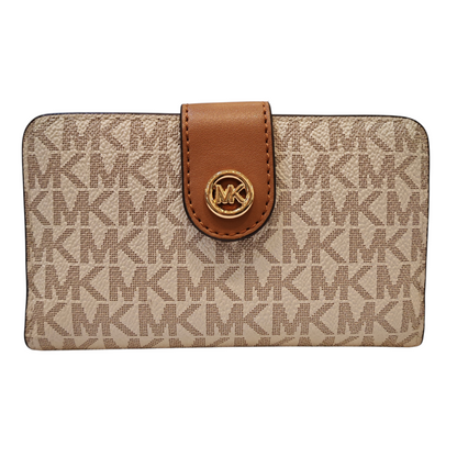 MICHAEL KORS MK Pop Charm Medium Signature Logo Wallet