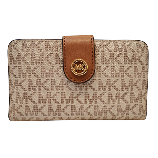 MICHAEL KORS MK Pop Charm Medium Signature Logo Wallet
