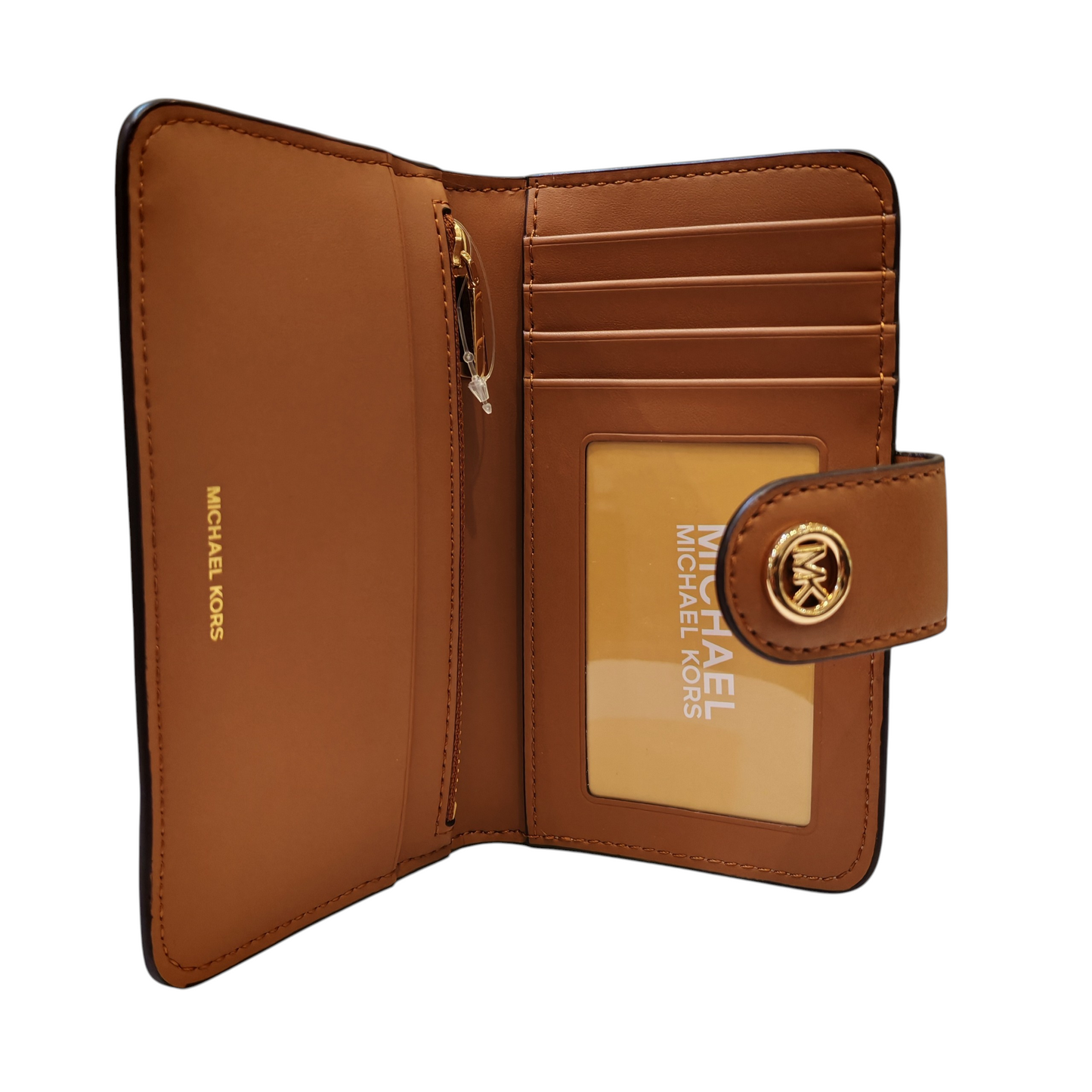MICHAEL KORS MK Pop Charm Medium Signature Logo Wallet