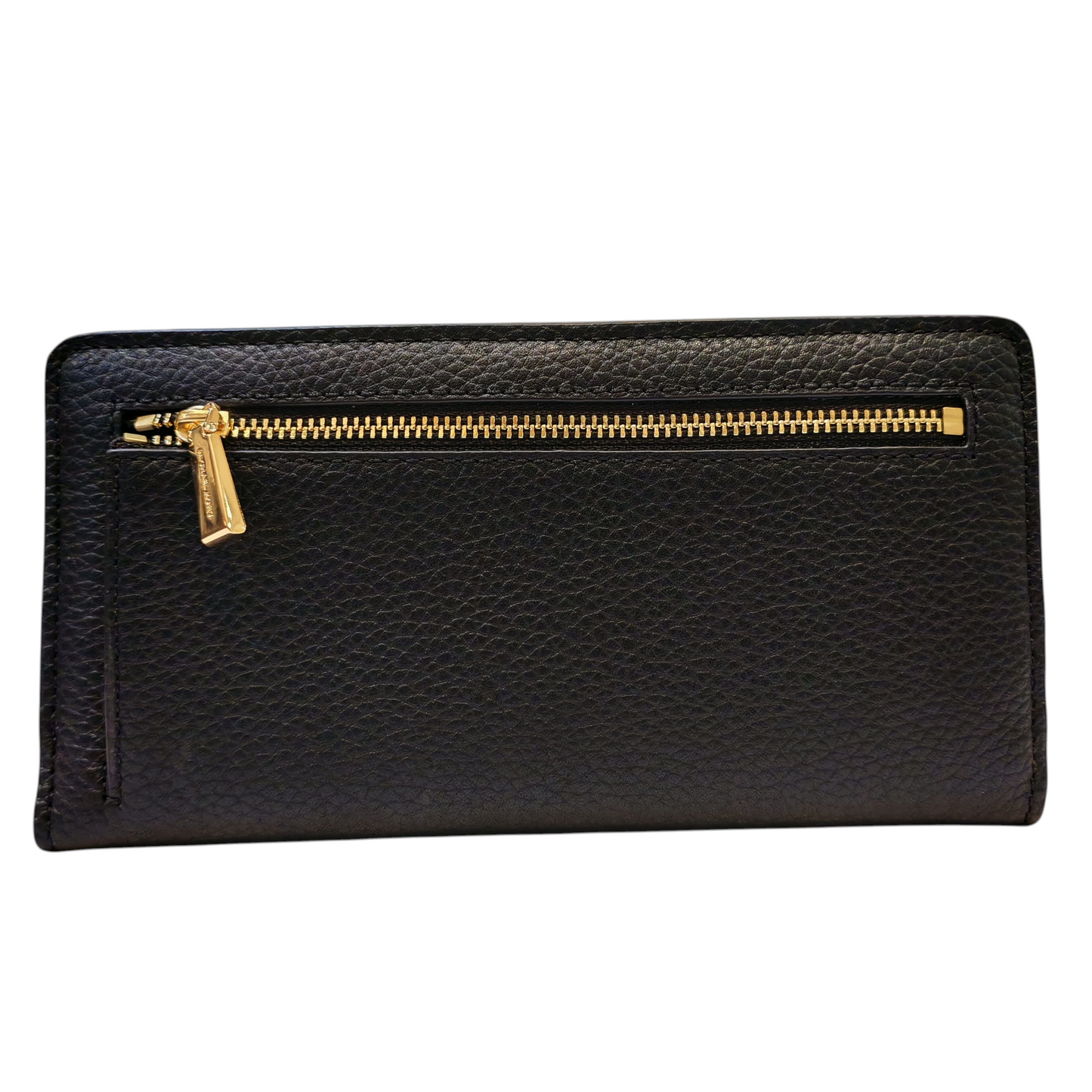 MICHAEL  KORS  BRYANT  Large Pebbled  Leather  Snap-Front Wallet