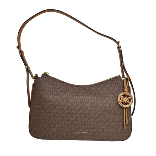 MICHAEL KORS Nolita Medium Signature Logo Shoulder Bag