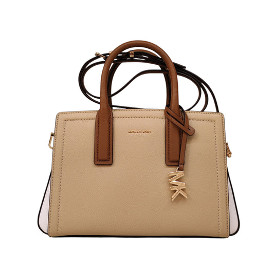 MICHAEL KORS Laila Small Colour-block Leather Satchel