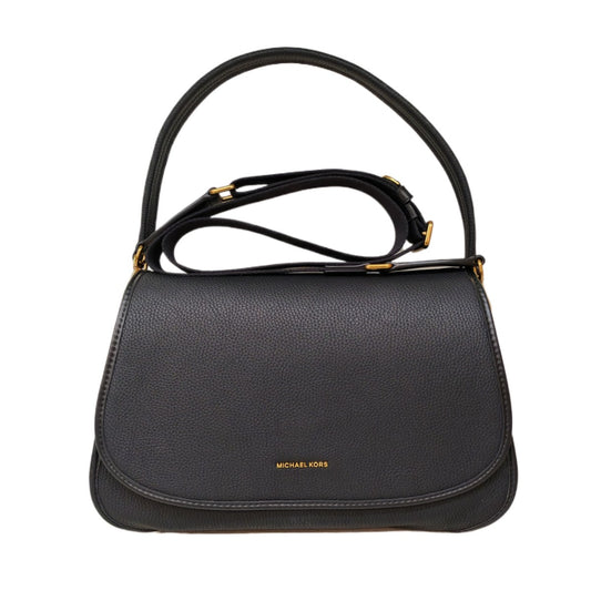MICHAEL KORS Holmes Medium Pebbled Leather Convertible Messenger Bag