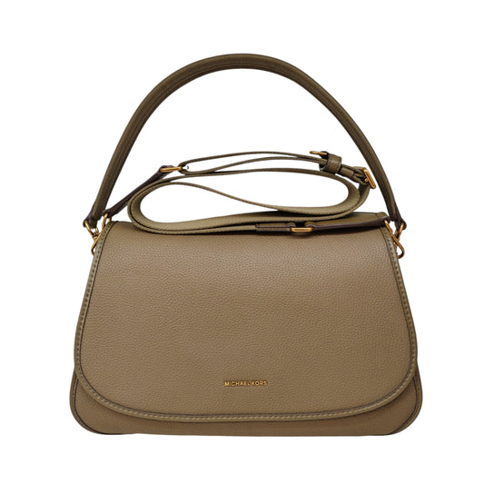 MICHAEL KORS Holmes Medium Pebbled Leather Convertible Messenger Bag