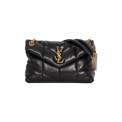 SAINT LAURENT PUFFER SMALL in NAPPA LEATHER