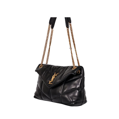 SAINT LAURENT PUFFER SMALL in NAPPA LEATHER