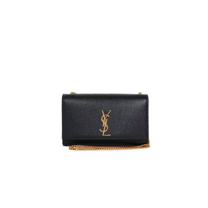 SAINT LAURENT KATE MEDIUM IN GRAIN DE POUDRE