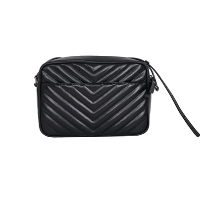 SAINT LAURENT LOU Camera Bag in Quilted Leather