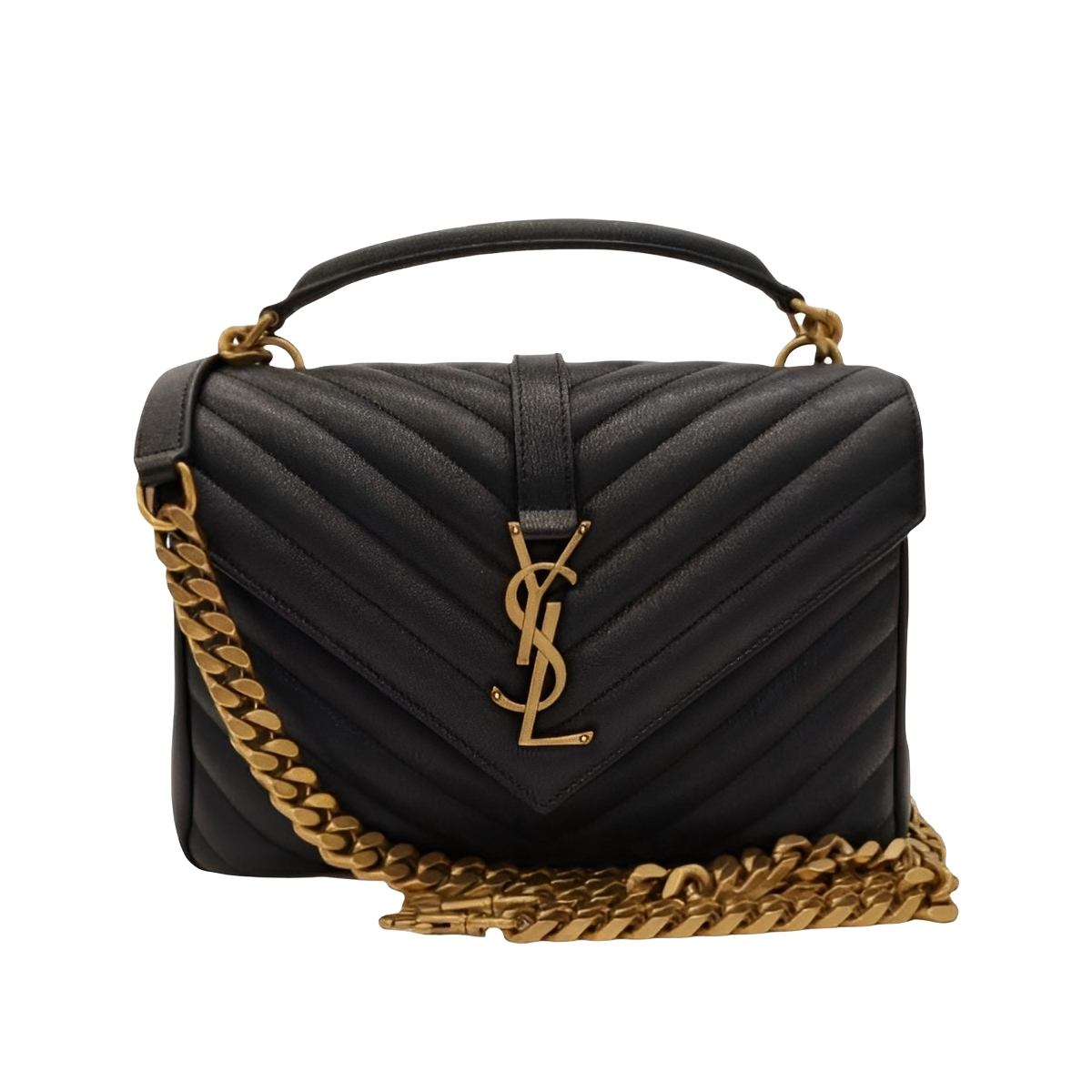 Saint Laurent  College  Medium  in Quilted  Leather
