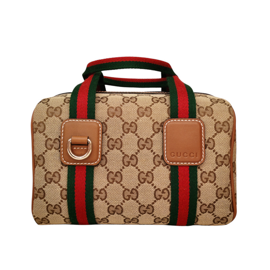 GUCCI Mini GG Canvas Handbag