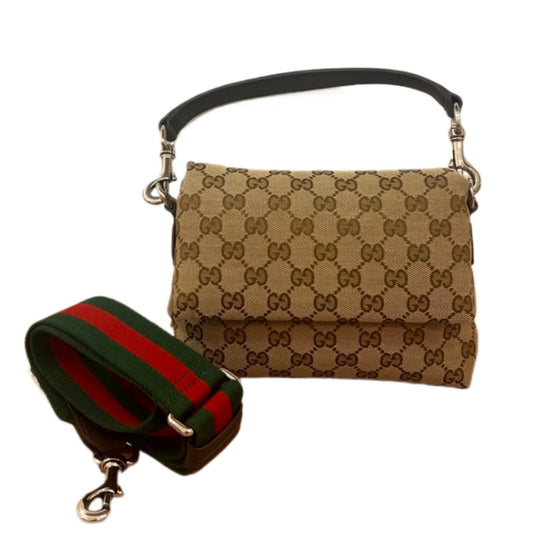 GUCCI GG Canvas Top handle Shoulder Bag