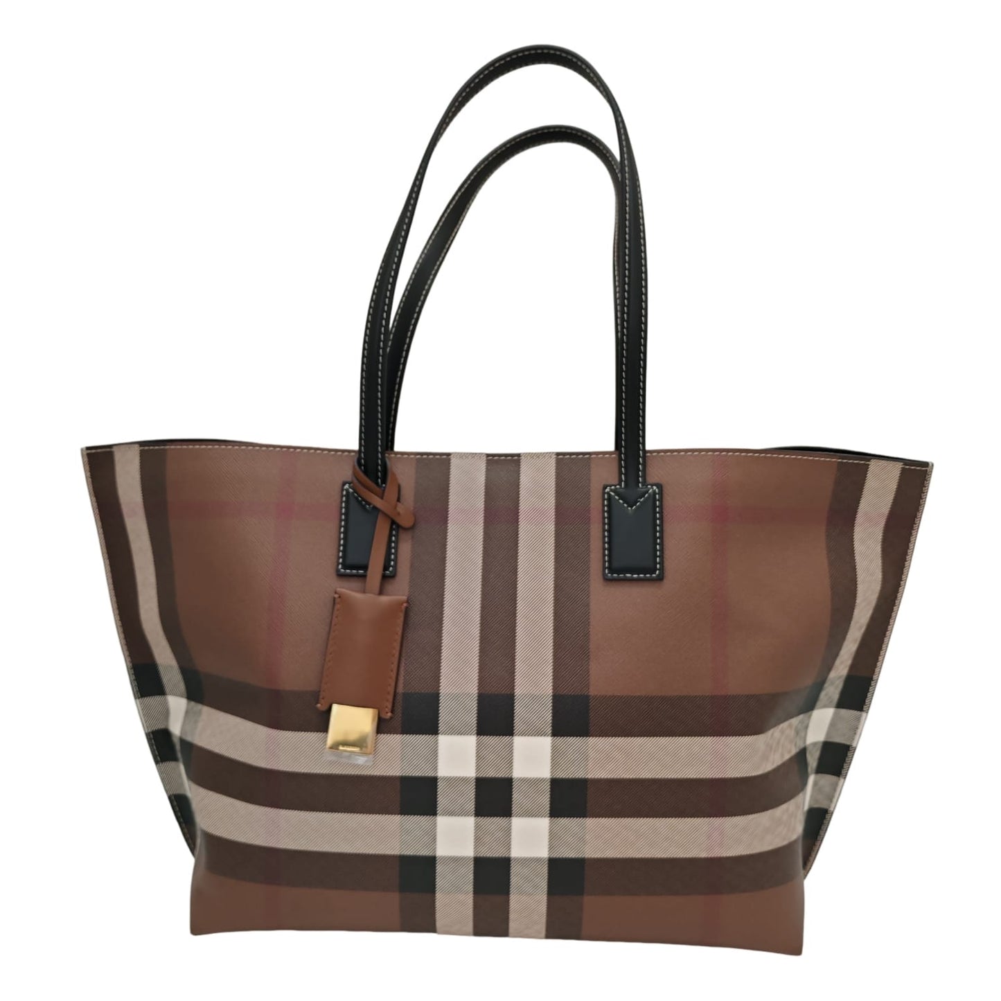 BURBERRY Medium Check Tote