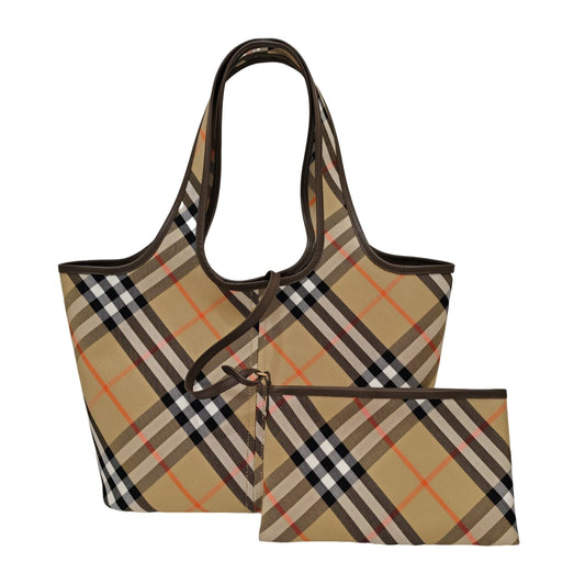 BURBERRY Small Check Tote