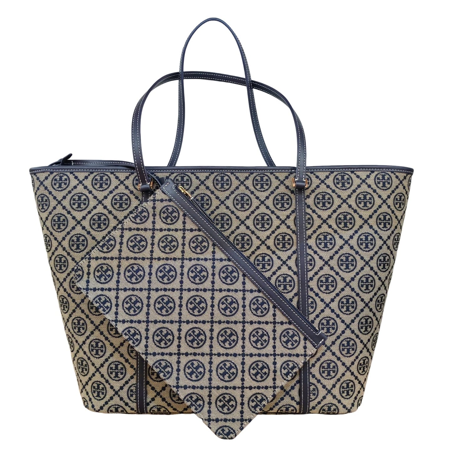 Tory Burch T-Monogram Large Zip Tote