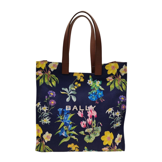 BALLY FLORAL PRINT TOTE BAG