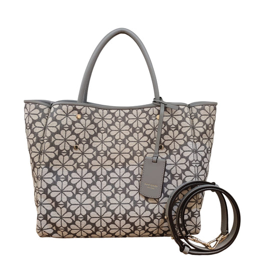 Kate Spade Flower Jacquard M Everything Tote