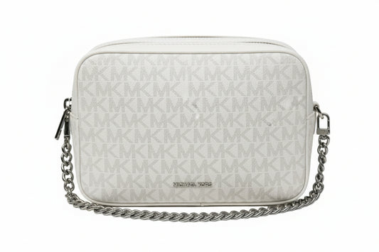 Michael Kors Bryant Medium Signature logo Double Zip Chain Camera