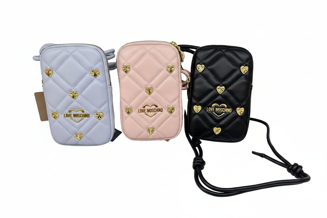 Love Moschino SLG SWEET STUDS Phone Bag