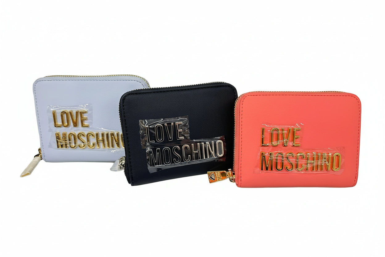 Love Moschino BOLD LOVE Small Zip Around Wallet