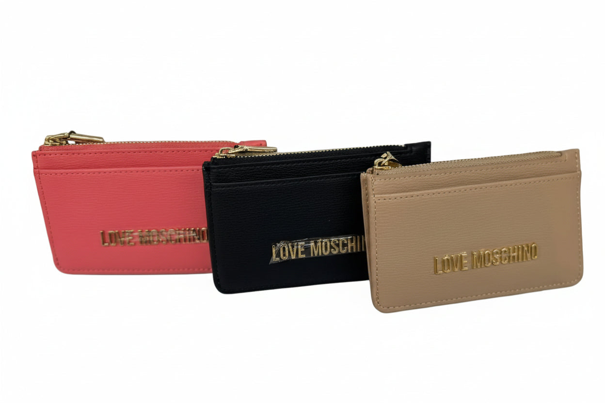 Love  Moschino SLG SIGNATURE  Card case