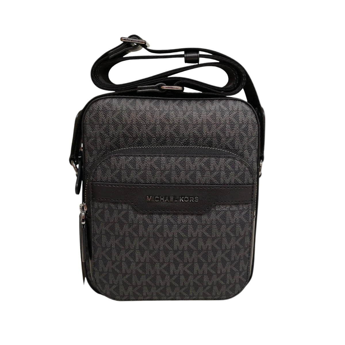 Michael Kors Hudson mini signature logo flight bag
