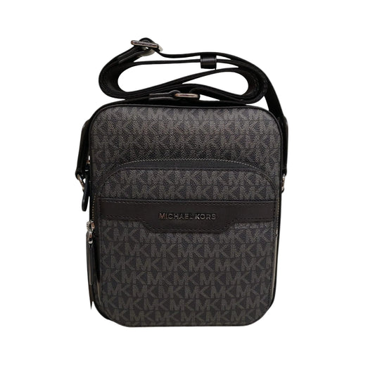 Michael Kors Hudson mini signature logo flight bag