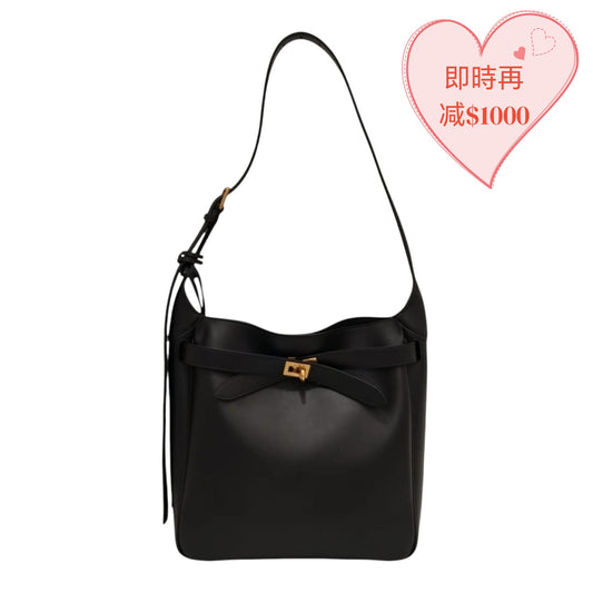 BALENCIAGA Women's Bel Air Hobo Bag Small in Black