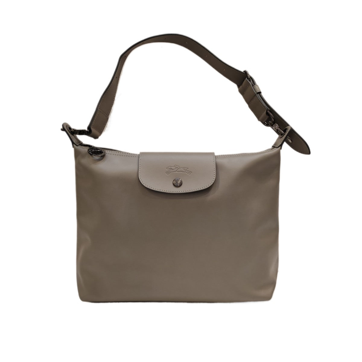 Longchamp Le Pliage M Hobo  Leather  Bag