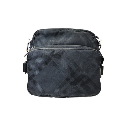 BURBERRY Nylon check Jacquard Pocket Crossbody
