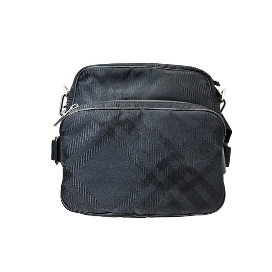 BURBERRY Nylon check Jacquard Pocket Crossbody