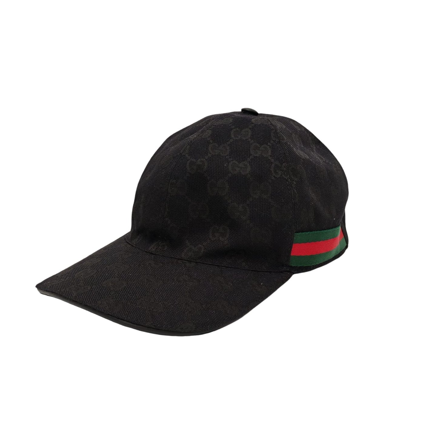 GUCCI Original GG Canvas baseball hat with Web