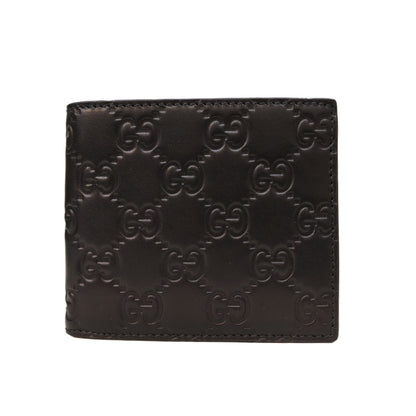 GUCCI GG Emblem Bi-fold Wallet