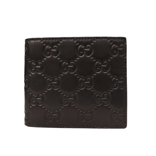 GUCCI GG Emblem Bi-fold Wallet
