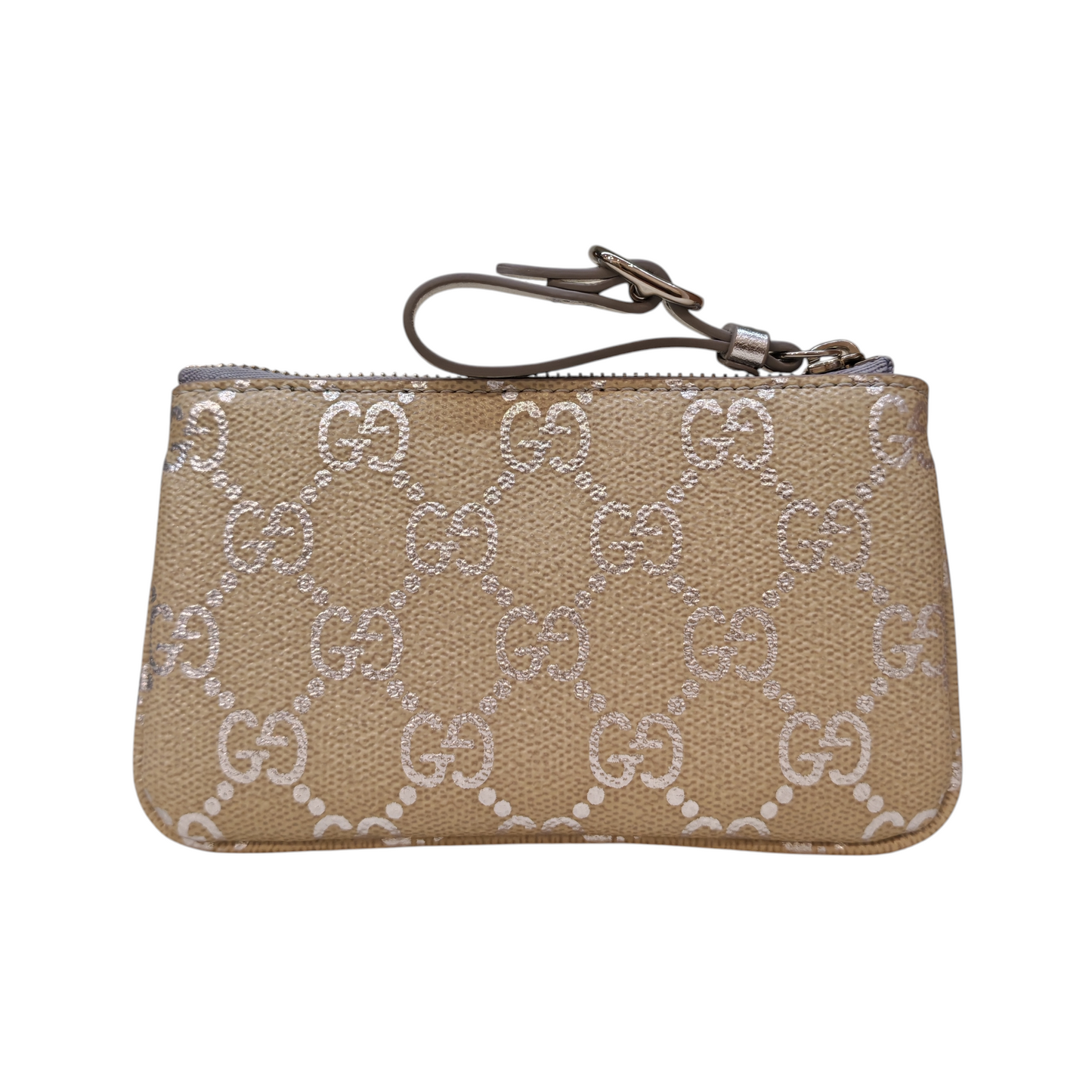 GUCCI GG Emblem Key Pouch