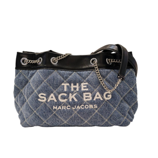 Marc Jacobs  The Quilted  Denim  Chain Sack