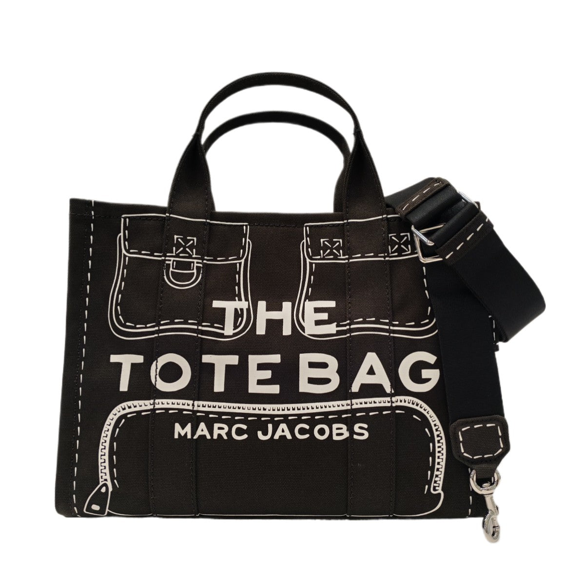 Marc Jacobs The Trompe L'Oeil Cargo Canvas M Tote