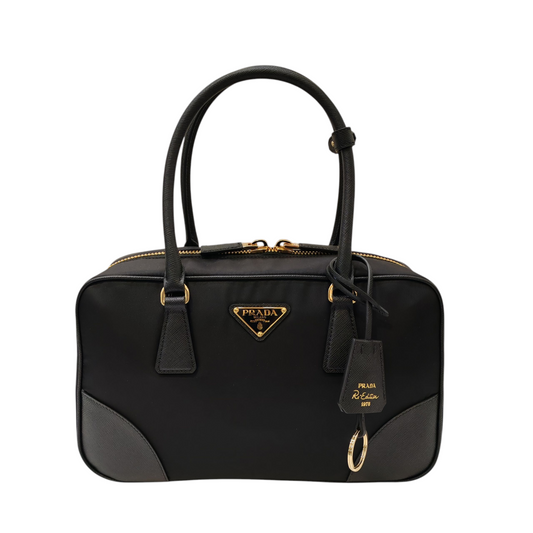 Prada Re-Edition 1978 medium Re-Nylon and Saffiano leather two-handle bag