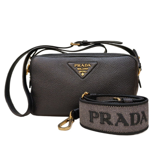 PRADA Small Leather Shoulder Bag